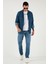Pamuklu Regular Fit Normal Bel Boru Paça Jeans Erkek Kot Pantolon 2203C281PARMA 1