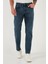 Pamuklu Comfort Fit Normal Bel Boru Paça Jeans Erkek Kot Pantolon 4412C02TEXAS 2