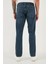 Pamuklu Comfort Fit Normal Bel Boru Paça Jeans Erkek Kot Pantolon 4412C02TEXAS 6