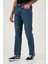 Pamuklu Comfort Fit Normal Bel Boru Paça Jeans Erkek Kot Pantolon 4400C17TEXAS 4