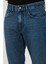 Pamuklu Comfort Fit Normal Bel Boru Paça Jeans Erkek Kot Pantolon 4400C17TEXAS 6