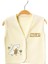 Hello Dino Baskılı Yelek Sarı 1