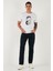 Pamuklu Comfort Fit Normal Bel Boru Paça Jeans Erkek Kot Pantolon 4412C19TEXAS 1