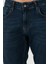 Pamuklu Regular Fit Normal Bel Boru Paça Jeans Erkek Kot Pantolon 2203C28PARMA 4
