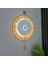 Led'li Target Kristal (Büyük Boy 50 x 75 Cm), Modern Dekoratif Sarkaçlı Metal Duvar Saati 2