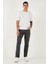 Pamuklu Comfort Fit Normal Bel Boru Paça Jeans Erkek Kot Pantolon 4412C19TEXAS 1
