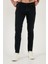 Pamuklu Slim Fit Normal Bel Dar Paça Jeans Erkek Kot Pantolon 1115C14NAPOLI 2