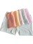 Pastel Renk Kız Çocuk Fitilli Boxer 6 Lı Paket 1