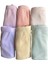 Pastel Renk Kız Çocuk Fitilli Boxer 6 Lı Paket 4