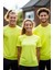 Unisex Neon Sarı Clima Cool T-Shirt L 5