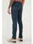 Pamuklu Slim Fit Normal Bel Dar Paça Jeans Erkek Kot Pantolon 1124C04NAPOLI 5