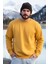 Unisex Sarı Sweatshirt M 2