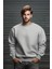 Unisex Gri Sweatshirt L 1