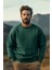 Unisex Haki Yeşil Sweatshirt M 1