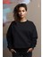 Unisex Siyah Sweatshirt L 2