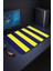 Sarı Lacivert Mouse Pad Kaydırmaz Dikişli Mousepad 2
