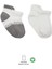Bistyle 2'li Penye Sneakers Çorap 20105 Ekru Gri 1