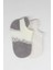 Bistyle 2'li Penye Sneakers Çorap 20105 Ekru Gri 4
