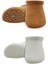 Bistyle 2'li Sneakers Kaymaz Colours Penye Çorap 20104 Ekru Hardal 2