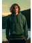 Unisex Haki Yeşil Kapüşonlu Sweatshirt L 3
