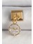 316L Çelik Gold Renk Sallantı Zirkon Taşlı Balina Model Nomination Charm 1