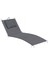 Şezlong Minderi, Havuz Plaj Outdoor Katlanır Kamp Matı, Çadır Yatağı, 22 Dens 180X55X4 cm - Gri 1