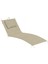 Şezlong Minderi, Havuz Plaj Outdoor Kamp Için Katlanır Sünger Minder, 22DENS 180X55X4 cm - Bej 1