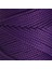 Polyester Soft Macrame Koyu Mor El Örgü Ipi - LM037 - 34442 2