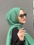 Çim Yeşili Harem Scarf Incila Şal 1