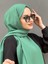 Çim Yeşili Harem Scarf Incila Şal 4