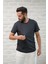 Slimfit Fit Bisiklet Yaka Rayon Kumaş Full Likralı T-Shirt 3