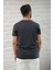 Slimfit Fit Bisiklet Yaka Rayon Kumaş Full Likralı T-Shirt 5