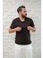 Slimfit Fit Bisiklet Yaka Rayon Kumaş Full Likralı T-Shirt 3