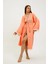 3 Kat Müslin Kumaş Fil Desen Kimono Kaftan 1
