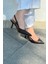 Dayrax Mat Deri Acıkahve Stiletto 2