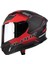 Alpha Sv Kırmızı Siyah Kapalı Motosiklet Kaskı 1