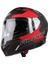 Alpha Sv Kırmızı Siyah Kapalı Motosiklet Kaskı 2