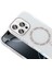 iPhone 15 Pro Kılıf Parlak Taşlı Tasarım Magsafe Şarj Şık Parıltı Araç Tutucu Uyumlu Kapak 1