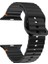 Apple Watch 6/7/8/9/10/se/ultra Uyumlu 44 45 46 49MM Turuncu Mavi Detay Dalga Tasarım Silikon Kordon 3