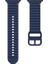 Apple Watch 6/7/8/9/10/se/ultra Uyumlu 44 45 46 49MM Turuncu Mavi Detay Dalga Tasarım Silikon Kordon 2