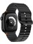 Apple Watch 6/7/8/9/10/se/ultra 38 40 41 S10 42MM Uyum Turuncu Mavi Detay Dalga Tasarım Silikon Kordon 2