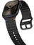 Apple Watch 6/7/8/9/10/se/ultra 38 40 41 S10 42MM Uyum Turuncu Mavi Detay Dalga Tasarım Silikon Kordon 4