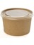 Karton Kraft Çorba Kasesi 16 Oz 50 Adet 2