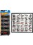 Formula 1 Hediyelik Set - Hot Wheels Formula 1 5'li Araba Seti & Çerçeveli 3D Yarış Pisti Dekoratif Tablo 1