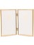 Frames Çift Resim Çerçevesi, 10 x 15 Cm, Altın Rengi, 4 x 6 Çift 2