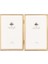 Frames Çift Resim Çerçevesi, 10 x 15 Cm, Altın Rengi, 4 x 6 Çift 3