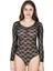 Lesca Bisiklet Yaka Dantelli Çıtçıtlı Kadın Body 327 1