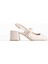 Faye Bej Cilt Kadın Topuklu Ayakkabı 1