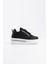 Alice Siyah Kadın Gizli Topuklu Sneaker 1