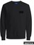 JORLOGO SWEAT CREW NECK T Siyah Erkek Sweatshirt 3